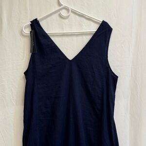 Tahari deep blue maxi